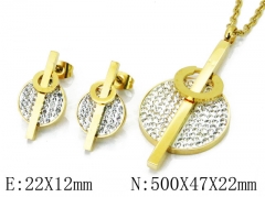 HY Wholesale 316 Stainless Steel jewelry Set-HY91S0591IJC