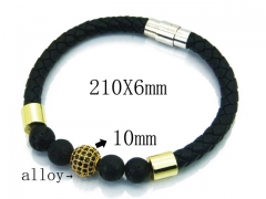 HY Wholesale Bracelets (Leather)-HY41B0018HOR