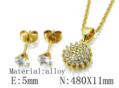 HY Wholesale 316 Stainless Steel jewelry Set-HY54S0486N5