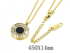 HY Wholesale 316L Stainless Steel Necklace-HY14N0216HIA