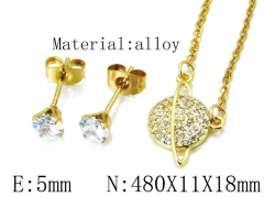 HY Wholesale 316 Stainless Steel jewelry Set-HY54S0502OLF