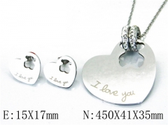 HY Wholesale 316 Stainless Steel jewelry Set-HY02S2741HJZ