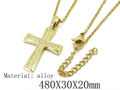 HY Wholesale 316L Stainless Steel Necklace-HY54N0370OL