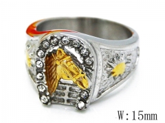 HY Wholesale 316L Stainless Steel Rings-HY46R0552HC
