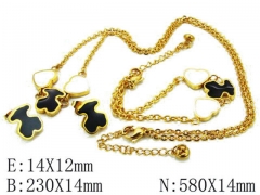 HY Wholesale 316 Stainless Steel jewelry Set-HY68S0051J80