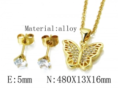 HY Wholesale 316 Stainless Steel jewelry Set-HY54S0512NLC