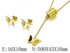 HY Wholesale 316 Stainless Steel jewelry Set-HY59S1425OLS