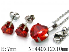 HY Wholesale 316 Stainless Steel jewelry Set-HY30S0127O0