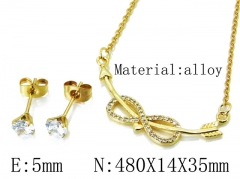 HY Wholesale 316 Stainless Steel jewelry Set-HY54S0507OLD
