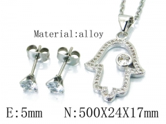 HY Wholesale 316 Stainless Steel jewelry Set-HY54S0528NS