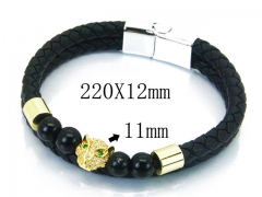 HY Wholesale Bracelets (Leather)-HY41B0101ILY
