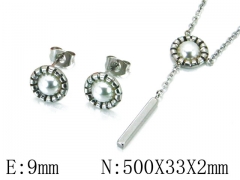 HY Wholesale 316 Stainless Steel jewelry Set-HY59S1489NE