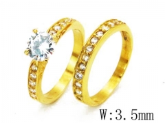 HY Wholesale 316L Stainless Steel Rings-HY46R0158HNS