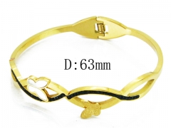 HY Wholesale 316L Stainless Steel Bangle-HY19B0025HPS