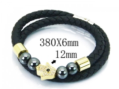 HY Wholesale Bracelets (Leather)-HY41B0092ILV