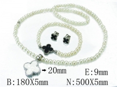 HY Wholesale 316 Stainless Steel jewelry Set-HY64S1073IOD