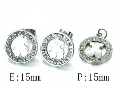 HY Wholesale 316 Stainless Steel jewelry Set-HY64S1068HKD