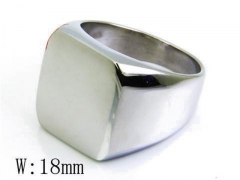 HY Wholesale 316L Stainless Steel Rings-HY46R0265H00