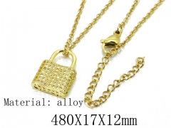 HY Wholesale 316L Stainless Steel Necklace-HY54N0364NL