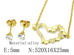 HY Wholesale 316 Stainless Steel jewelry Set-HY54S0530OR