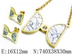 HY Wholesale 316 Stainless Steel jewelry Set-HY06S0782HNZ