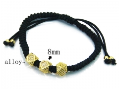 HY Stainless Steel 316L Bracelets (Rope Weaving)-HY41B0194HOW
