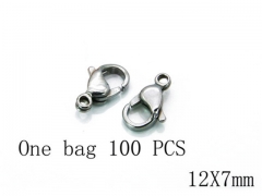 HY Wholesale 316L Stainless Steel Lobster Claw Clasp-HY73A0007HOZ