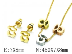 HY Wholesale 316 Stainless Steel jewelry Set-HY64S1122HUU