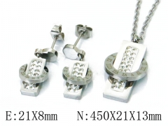 HY Wholesale 316 Stainless Steel jewelry Set-HY91S0592HOX