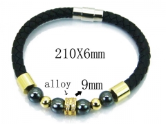HY Wholesale Bracelets (Leather)-HY41B0024HOB