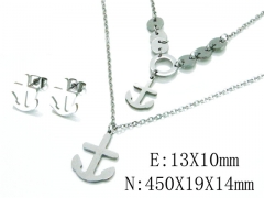 HY Wholesale 316 Stainless Steel jewelry Set-HY59S1503OLS