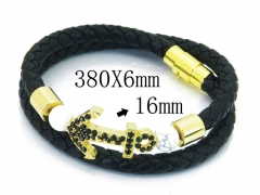 HY Wholesale Bracelets (Leather)-HY41B0086ILE