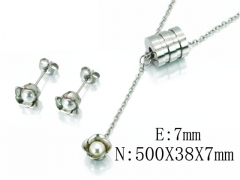 HY Wholesale 316 Stainless Steel jewelry Set-HY59S1457PW