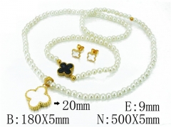 HY Wholesale 316 Stainless Steel jewelry Set-HY64S1074JID