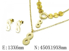 HY Wholesale 316 Stainless Steel jewelry Set-HY59S1381HXX