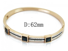 HY Wholesale Stainless Steel 316L Bangle(Crystal)-HY19B0032HPA