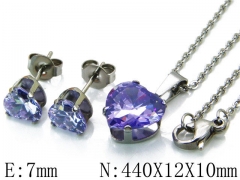 HY Wholesale 316 Stainless Steel jewelry Set-HY30S0124O0