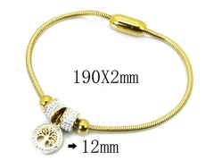 HY Wholesale 316L Stainless Steel Bangle-HY24B0007HML