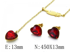 HY Wholesale 316L Stainless Steel jewelry Set-HY85S0288NL