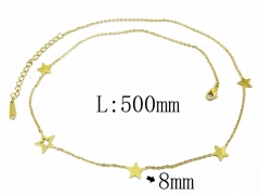 HY Wholesale 316L Stainless Steel Necklace-HY24N0001HHS