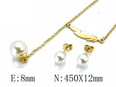 HY Wholesale 316L Stainless Steel jewelry Set-HY85S0284NL