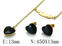 HY Wholesale 316L Stainless Steel jewelry Set-HY85S0286N5