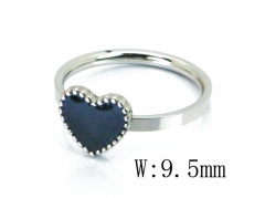 HY Wholesale 316L Stainless Steel Rings-HY59R0013KW