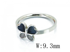 HY Wholesale 316L Stainless Steel Rings-HY59R0010KW