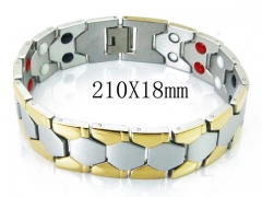 HY Wholesale Stainless Steel 316L Bracelets (Magnetic Health)-HY23B0235IIT