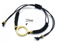 HY Stainless Steel 316L Bracelets (Rope Weaving)-HY90B0365HKA
