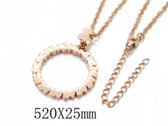 HY Stainless Steel 316L Necklaces (Bear Style)-HY90N0150HMR