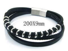 HY Wholesale Bracelets (Leather)-HY23B0227HMB