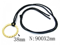 HY Stainless Steel 316L Bracelets (Rope Weaving)-HY90N0147HKS