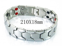 HY Wholesale Stainless Steel 316L Bracelets (Magnetic Health)-HY23B0234HPU